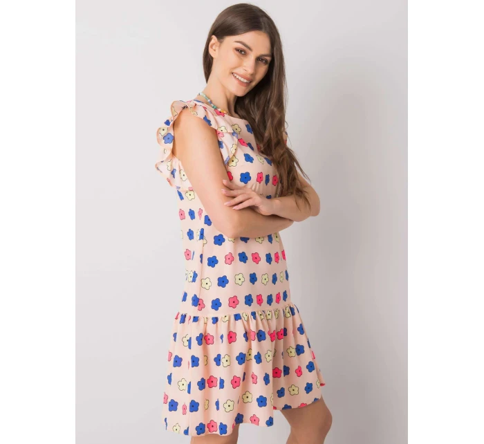 Šaty LK SK model 15440614 světle růžová - FPrice Šaty LK SK model 15440614 světle růžová - FPrice