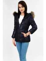Dámska lakovaná prešívaná dámska bunda LD-7695 - LIBLAND Dámska lakovaná prešívaná dámska bunda LD-7695 - LIBLAND