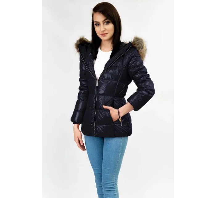 Dámska lakovaná prešívaná dámska bunda LD-7695 - LIBLAND Dámska lakovaná prešívaná dámska bunda LD-7695 - LIBLAND
