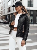 Dámská prošívaná bunda černá Dstreet model 21972268 - FashionStreet
