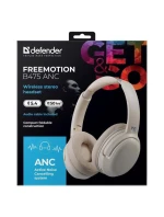 DEFENDER BLUETOOTH SLÚCHADLÁ DO UŠÍ FREEMOTION B475 ANC BEIGE 63475