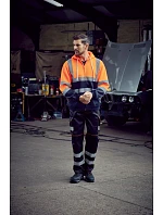 07 HiVis mikina s kapucí hi vis model 22501877 - Yoko 07 HiVis mikina s kapucí hi vis model 22501877 - Yoko