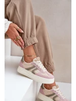 Sneakersy Damskie Z Plecionką Na Platformie Multikolor Lesida Sneakersy Damskie Z Plecionką Na Platformie Multikolor Lesida