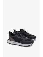 Pánské tenisky na platformě Big Star model 21692142 HiPoly System černé - Big Star Shoes Pánské tenisky na platformě Big Star model 21692142 HiPoly System černé - Big Star Shoes