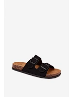 Dámské pantofle s prvky černé model 22275163 - Boto