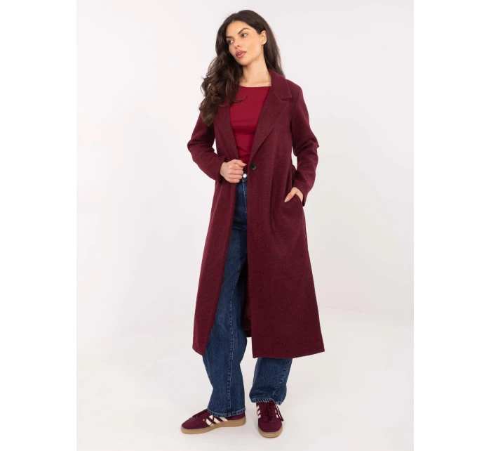 Płaszcz TW PL BI model 21834266 bordowy - FPrice