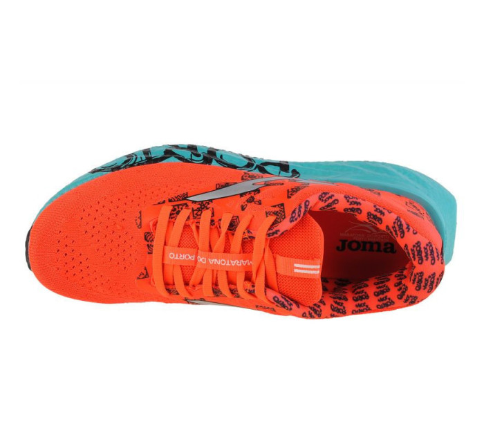 Pánske bežecké topánky / tenisky R.Oporto Storm Viper Men 2207 M ROPORTW2207 Neon oranžová s tyrkysom - Joma