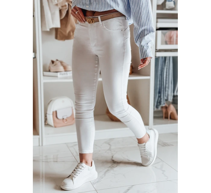 Dámské džínové úzké kalhoty white Dstreet model 21985210 - FashionStreet