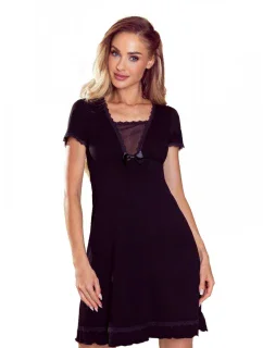 Noční košile model 18985648 black plus - Eldar