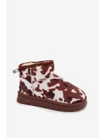 Dětské zimní boty pro mládež s podšívkou s model 21718613 - Boto Dětské zimní boty pro mládež s podšívkou s model 21718613 - Boto