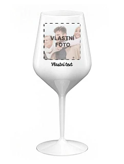 Personalizovaná nerozbitná sklenená pohár s fotografiou