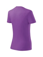 Základné tričko dámske fialové Základné tričko dámske fialové
