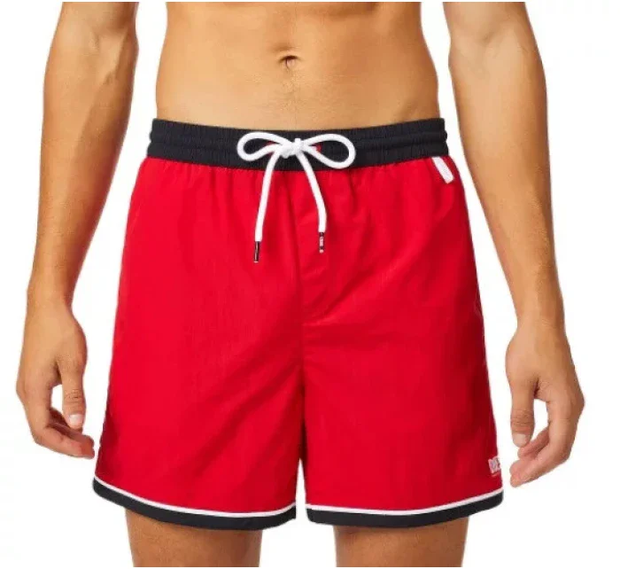 Pánské koupací kraťasy model 17276087 červená/černá - Diesel Pánské koupací kraťasy model 17276087 červená/černá - Diesel