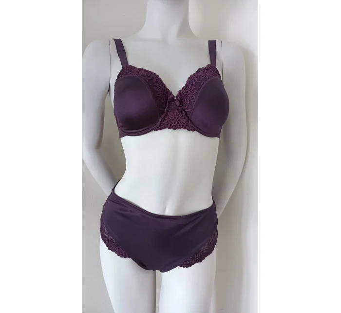 Ladyform mäkké maxi nohavičky tmavo fialové 00NS - Triumph