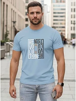 Tshirt męski z nadrukiem  model 22182638 - FashionStreet