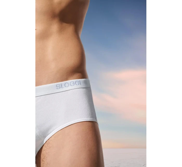 sloggi men Basic Midi 2P - WHITE - SLOGGI WHITE - SLOGGI