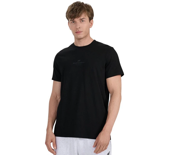 Pánske tričko 4F M2961 deep black 4FWAW25TTSHM2961 20S pánske