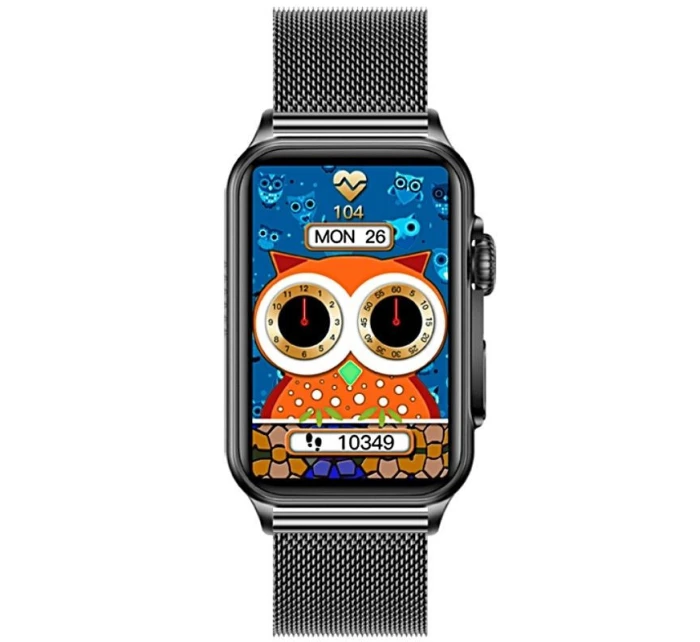 Dámské chytré hodinky Black model 21806593 - RUBICON Dámské chytré hodinky Black model 21806593 - RUBICON