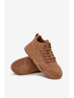 Pánské tenisky Big Star model 21706240 HIPOLY SYSTEM Světle hnědé - Big Star Shoes