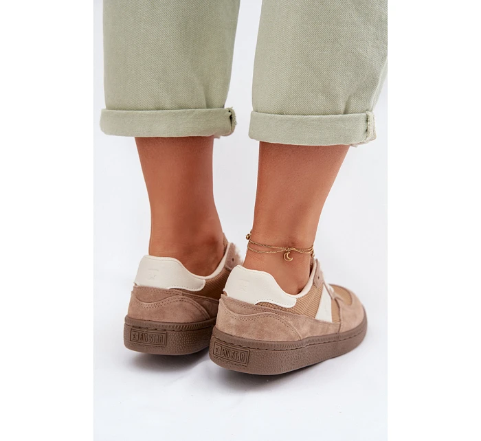 Dámské tenisky Big Star TT274177 béžové Dámské tenisky Big Star TT274177 béžové