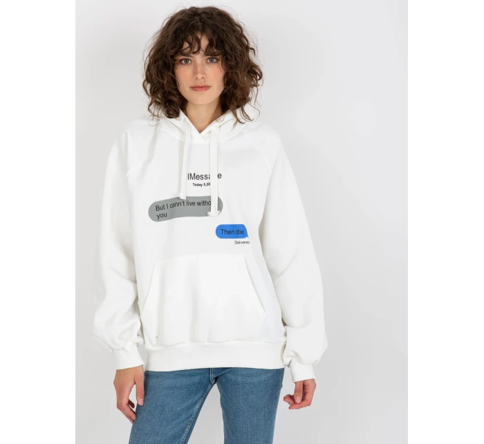 Mikina EM BL model 17965449 ecru - FPrice Mikina EM BL model 17965449 ecru - FPrice