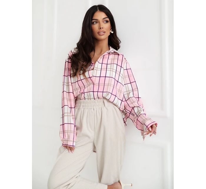 Koszula IT KS  jasny różowy model 22109837 - FPrice