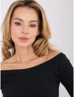 Bluzka WT BZ model 21875454 czarny - FPrice Bluzka WT BZ model 21875454 czarny - FPrice