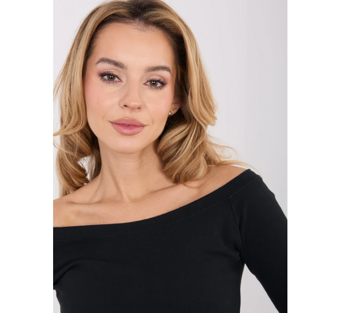 Bluzka WT BZ model 21875454 czarny - FPrice Bluzka WT BZ model 21875454 czarny - FPrice