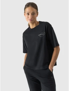 Dámské tričko oversize s potiskem model 21907591 - 4F