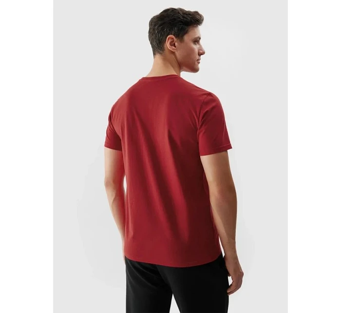 Pánske bavlnené tričko 4F 4FWSS26TTSHM4215-61S pánske