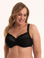 Eloise podprsenka s kosticami Full Cup 5295 čierna - RosaFaia