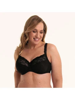 Eloise podprsenka s kosticami Full Cup 5295 čierna - RosaFaia