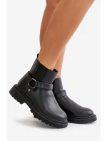 Kotníkové Boty Zateplené Na Zip Big Star model 21675377 Černé - Big Star Shoes