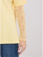 Blúzka MI BZ 4227.61 svetložltá Blúzka MI BZ 4227.61 svetložltá