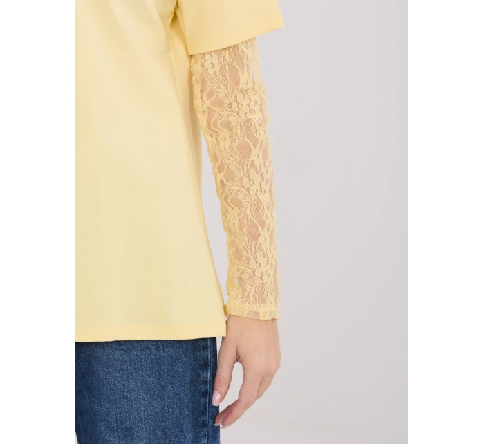 Blúzka MI BZ 4227.61 svetložltá Blúzka MI BZ 4227.61 svetložltá