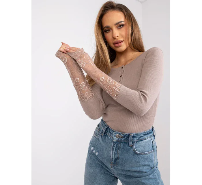 Halenka RV BZ model 17087394 tmavě lila - FPrice Halenka RV BZ model 17087394 tmavě lila - FPrice