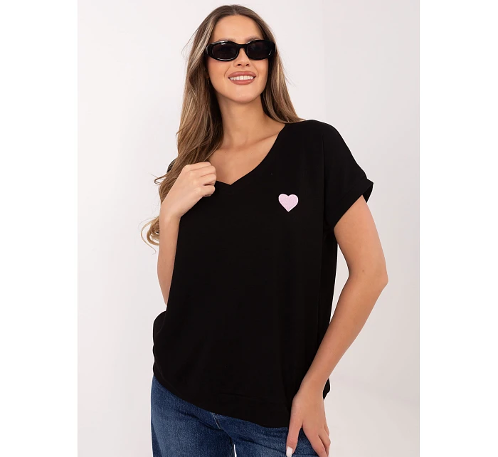 Bluzka RV BZ model 22072951 czarny - FPrice Bluzka RV BZ model 22072951 czarny - FPrice