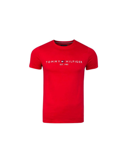Tommy Hilfiger Tričko MW0MW11797XLG Červená barva
