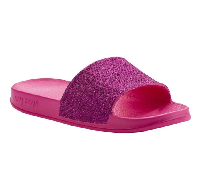 Dětské žabky Jr Tmavě růžová  model 22022625 - Coqui