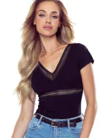 Dámska košieľka Linda black - ELDAR