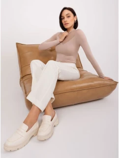 Béžová viskózna blúzka BASIC FEEL GOOD (RV-BZ-9203.87P)