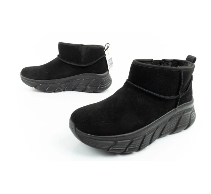 Skechers dámské zimní kotníkové boty zateplené kožené dámské