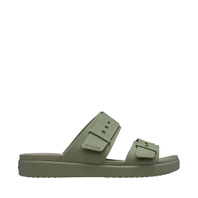 Dámske sandále Crocs Brooklyn Buckle Low, zelené, 211215, 3BX, veľkosť 39–40 Dámske sandále Crocs Brooklyn Buckle Low, zelené, 211215, 3BX, veľkosť 39–40
