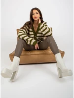 Sweter EM SW khaki model 21127117 - FPrice Sweter EM SW khaki model 21127117 - FPrice