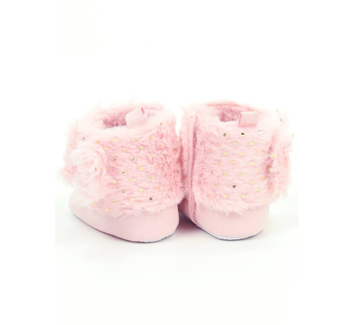 Yoclub Detské dievčenské topánky OBO-0020G-4600 Powder Pink