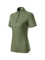 Dámske khaki polo tričko Prime (GOTS) Dámske khaki polo tričko Prime (GOTS)