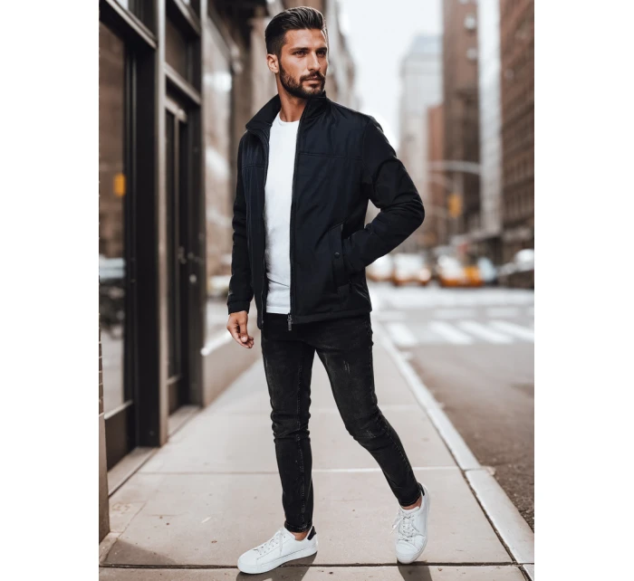 FashionStreet pánska tmavomodrá prechodná bunda TX4994