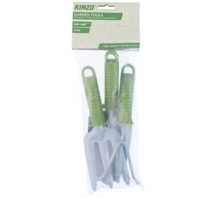 SADA ZÁHRADNÉHO NÁRADIA 3KS PLASTOVÁ RUKOVÄŤ KINZO