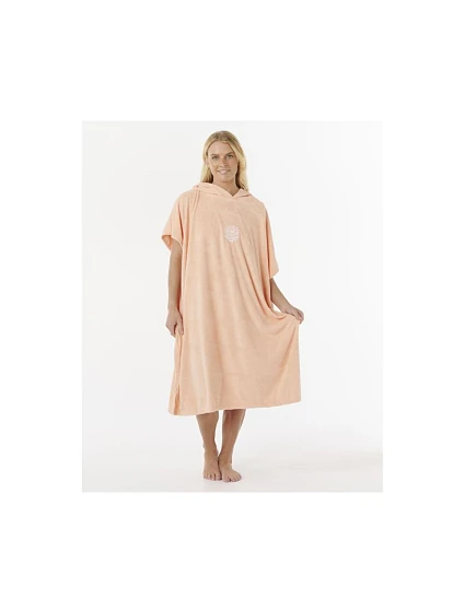 Dámske pončo RIP CURL Classic Surf Hooded Towel, oranžové