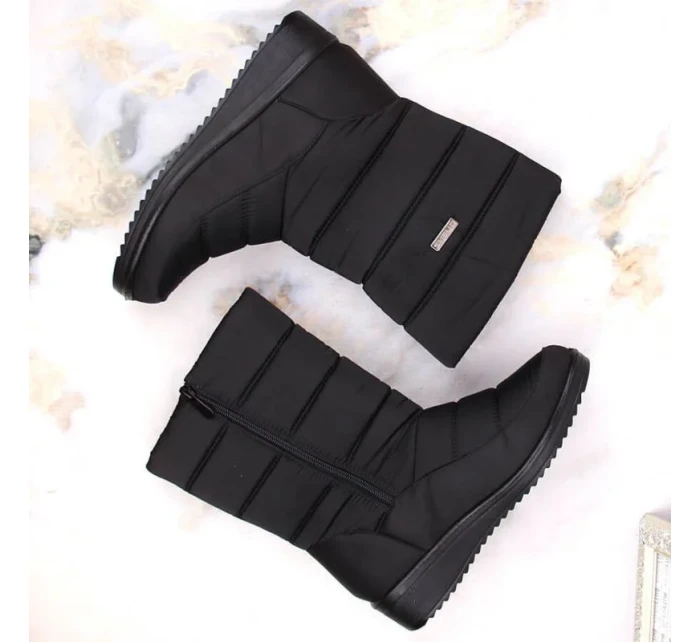 Snežnice vysoké Novinky W EVE436A black Snežnice vysoké Novinky W EVE436A black